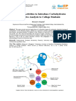 Laboratory Activities To Introduce Carbo