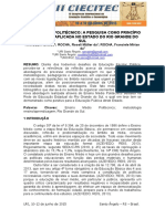 Ensino Médio Politécnico: A Pesquisa Como Princípio Pedagógico Aplicada No Estado Do Rio Grande Do SUL