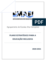 Plano Estrategico para A Educacao Inclusiva 2020 - 21