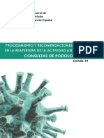 Procedimiento y Recomendaciones Reapertura Infografias