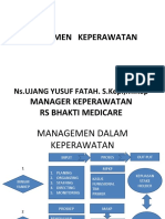 Manajemen Keperawatan Pertemuan