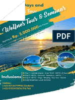 Wellnes Tour and Seminar