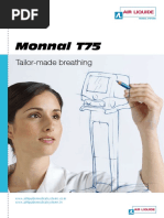 monnal t75 medical ventilators ١