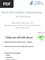 Next Generation Sequencing - : An Overview