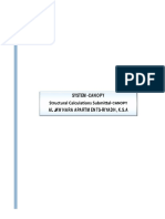 Strctural Calculation For Canopy-R-2