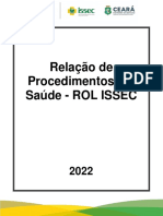 Relacao Procedimentos Saude Issec