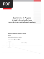 Informe 1 - Taller de Diseño y Desarrollo de Soluciones