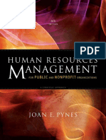 Human Resources Management For Public and Nonprofit Organizations, 4th Edition - Compressed