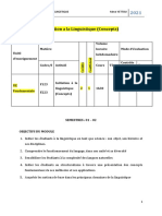 Cours Initiation A La Linguistique 2021 Mme Yettou-Converti