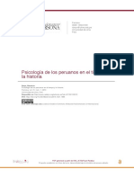 Psicología de Los Peruanos en El Tiempo y La Historia