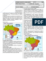 Atividade - 2 Série EM - Geografia - Semana 31