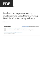 SHAH D - Productivity Improvement by Implementing Lean Manufacturing...