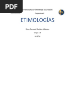 DCMV - Ar Etapa 1 - Etímologias