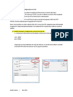 Carga de Configuracion en SIU o TCU