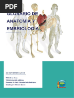 Glosario Anatomia y Embriologia