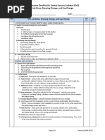 Central Venous Catheter (CVC) Lab Draw, Dressing Change, and Cap Change