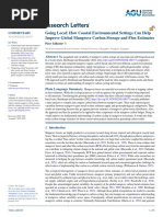 Going Local How Coastal Environmental Settings Can