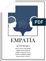 Empatía: Actividad 6