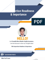 FDA Inspection Readiness