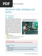 Topic 4 - Movement Skills, Strategies and Tactics