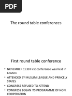 The Round Table Conferences