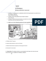 Federalism TEST