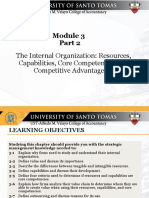 Module 3 Part 2 (Strategic Management)