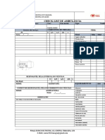 Check-List de Ambulancia Samu 192 Atual