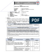 Silabos Interpretación y Producción de Textos