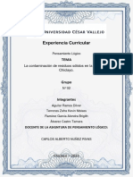 Informe Pensamiento Logico