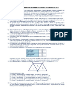 Balotario de Preguntas para El Examen de La Onem 2022