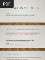 Meningitis Micotica