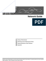 Network Guide: Using A Printer Server Monitoring and Configuring The Printer Special Operations Under Windows Appendix