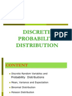 Discrete Distribution 1