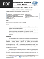 Configuración Básica de Pantalla y Menús en AutoCAD