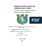 Búsqueda de Pruebas y Restricción de Derecho