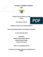 La Oralidad en Nicaragua