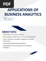 APPLICATIONS OF BUSINESS ANALYTICS-Group-3