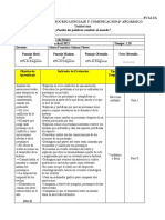 Evaluación de Proceso Lenguaje y Comunicación Sexto 27 de Abril