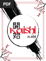 Kaishi Sushi A La Carte