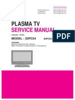 Plasma TV: Service Manual