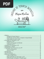 Amostra Unidade de Terapia Intensiva