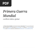 Primera Guerra Mundial - Wikipedia, La Enciclopedia Libre