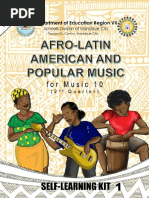 Music10 - q2 - W1 Afro Larin American and Popular Music