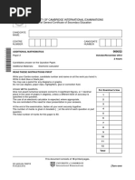 University of Cambridge International Examinations International General Certificate of Secondary Education