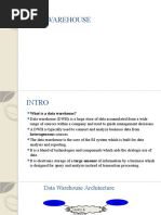 Data Warehouse Notes