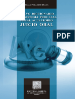 Nuevo Diccionario Del Sistema Procesal Penal Acusatorio - Elías Polanco Braga