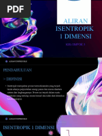 Aliran Isentropik 1 Dimensi