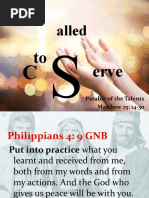 Called To Serve