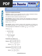 Operaciones Q 1° Secundaria